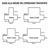 Patchwork Festive Quilted Sofa Cover