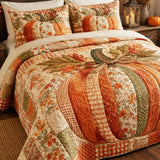 Vintage Harvest 3-Piece Quilted Bedding Set