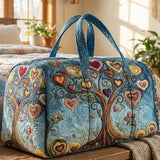 Love Tree Quilted Duffle Bag