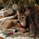 Reindeer Dream Tree Quilted Tree Skirt