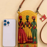 Soulbound Roots Quilted Slim Phone Crossbody Bag
