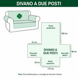 Quilted Sofa Cover Cottage Country