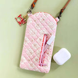 Hippie Van Quilted Slim Phone Crossbody Bag