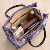 Mystic Dragon Quilted Leather Strap Bible Handbag