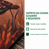 Kitchen Rug Corner Love for Paw NCU0NT11392