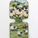 Cute Sheep Quilted Car Seat Protector