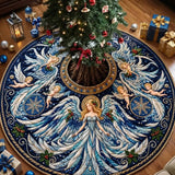 Christmas Angel Quilted Tree Skirt