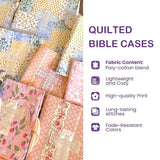 Heart And Cross Quilted Bible Wrap