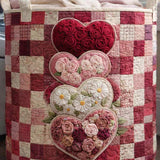 Floral Love Quilted Laundry Basket
