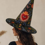 Sacred Heart Handcrafted Quilted Witch Hat