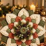 Quilted Floral Christmas Door Hanger Sewing Kit