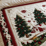 Winter Wonderland 3‑Piece Quilted Bedding Set