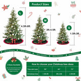 Holiday Farmstead Quilted Tree Skirt