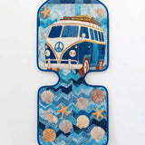 Boho Hippie Van Quilted Car Seat Protector