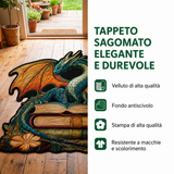 Custom Turtle Island Shaped Area Rug NCU0DV9597