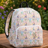 Quilted Pastel Ocean Starfish Backpack - Model LD10