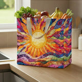 Vibrant Sunray Quilted Shopping Bag GFTONT6471