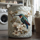 Quilted Laundry Basket — Hummingbird Lace