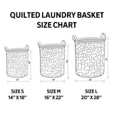 Quilted Laundry Basket — Garden Paws