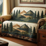 Eco Mountain Quilted Sofa Cover