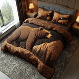 Quilted Bed Cover Set - Wild Trails