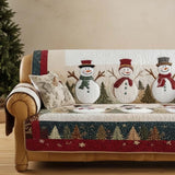Quilted Sofa Cover Friends of the Snow – Soft to the Touch