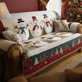 Quilted Sofa Cover Friends of the Snow – for Living Room