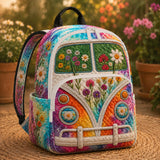 Retro Hippie Van Quilted Backpack TP03