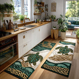 Non-slip kitchen mat with coral barrier NCU0PT10022
