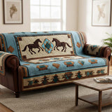 Quilted Sofa Cover Wild Harmony – Soft to the Touch
