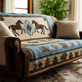 Quilted Sofa Cover Wild Harmony – Soft to the Touch