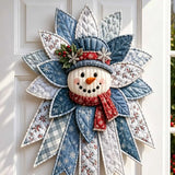 Quilted Snowman Christmas Door Hanger DIY Sewing Kit