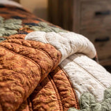 Pumpkin Season 3-Piece Quilted Bedding Set