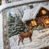 Cozy Cabin 3‑Piece Quilted Bedding Set