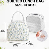Donkey Wildflower Meadow Quilted Lunch Bag