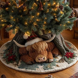 Holiday Farmstead Quilted Tree Skirt