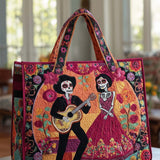 Love Of The Dead Quilted Tote Bag
