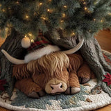 Holiday Farmstead Quilted Tree Skirt