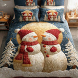 Happy Frost Garden 3-Piece Quilted Bedding Set