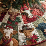 Western Party Quilted Tree Skirt