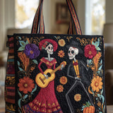 Love Of The Dead Quilted Tote Bag