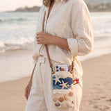 Hippie Van Quilted Slim Phone Crossbody Bag