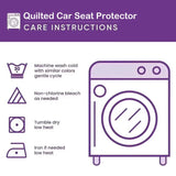 Independence Day Flag Quilted Car Seat Protector