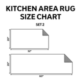 Non-slip Christmas Kitchen Mat with Santa Claus NCU0DV8493